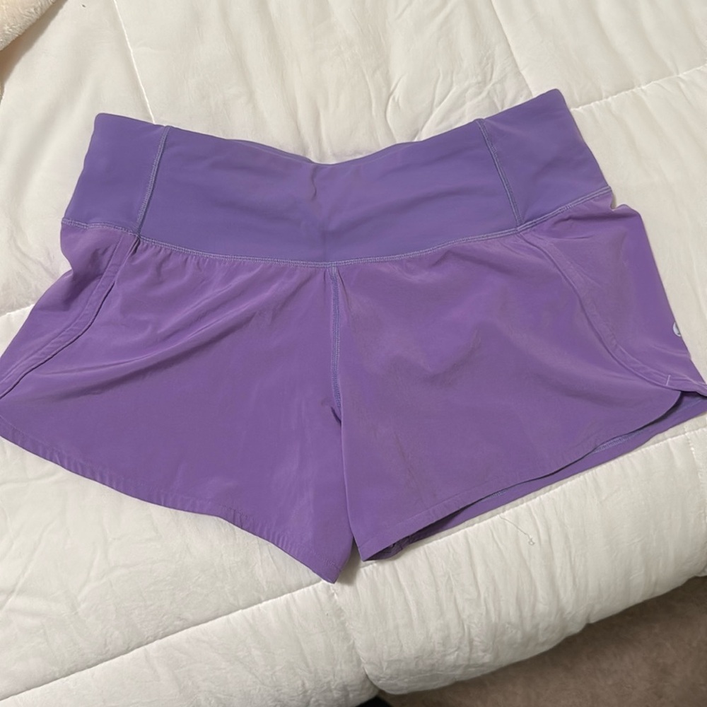 Lululemon speed up short size 4